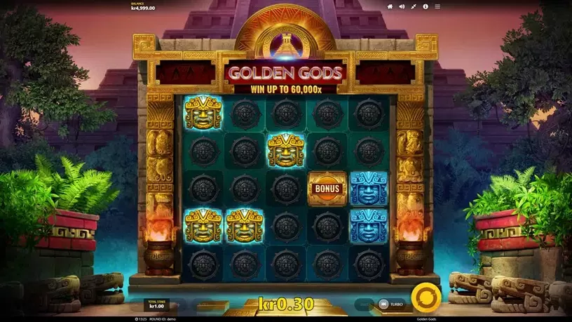 Golden Gods slot screenshot 3