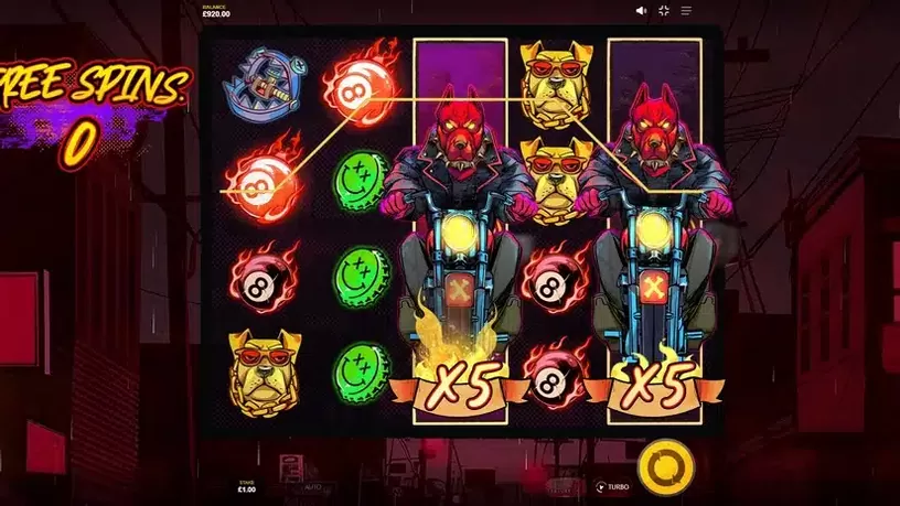 Rumble Mutts slot screenshot 5