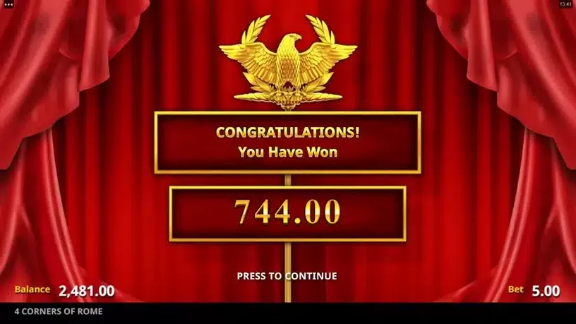 4 Corners Of Rome slot screenshot 7
