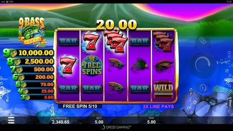 9 Bass slot screenshot 6