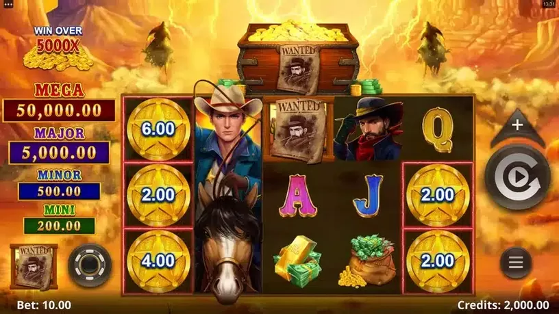 Amazing Link Bounty slot screenshot 1