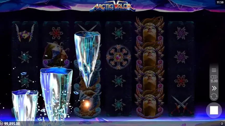 Arctic Valor slot screenshot 2