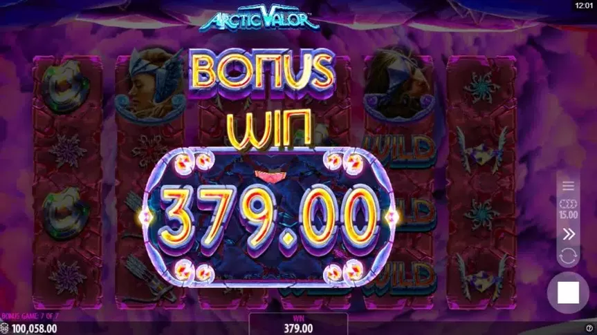 Arctic Valor slot screenshot 8