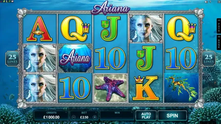 Ariana slot screenshot 5