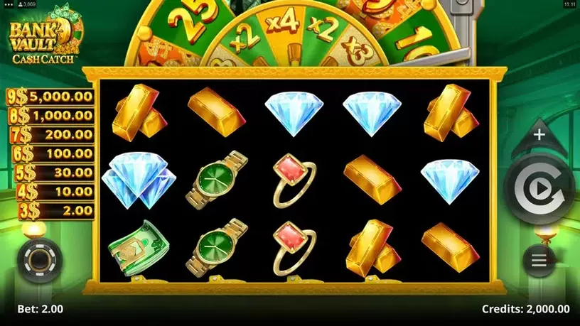 Bank Vault slot screenshot 1