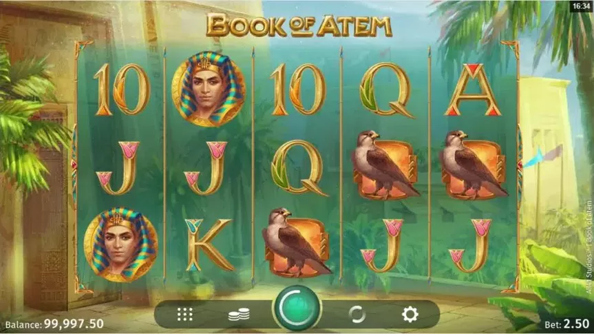 Book of Atem slot screenshot 1