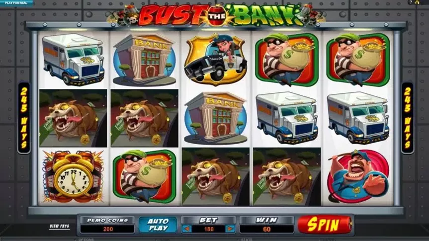 Bust The Bank slot screenshot 1