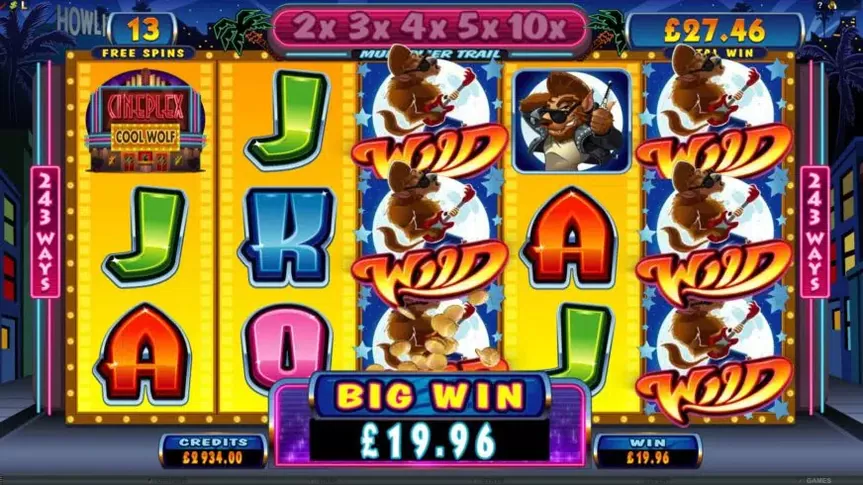 Cool Wolf slot screenshot 5