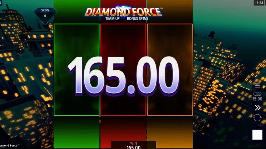 Diamond Force slot screenshot 5
