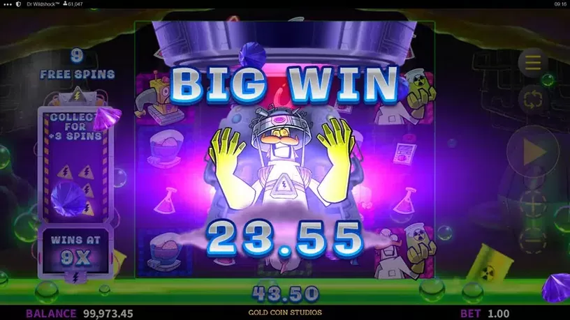 Dr Wildshock: Mad Loot Lab slot screenshot 7