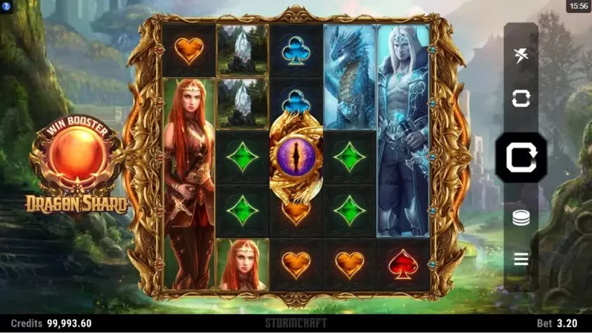 Dragon Shard slot screenshot 1