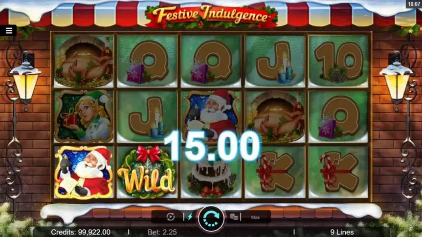 Festive Indulgence slot screenshot 2