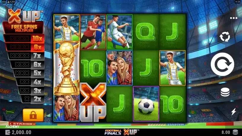Football Finals X UP slot screenshot 1