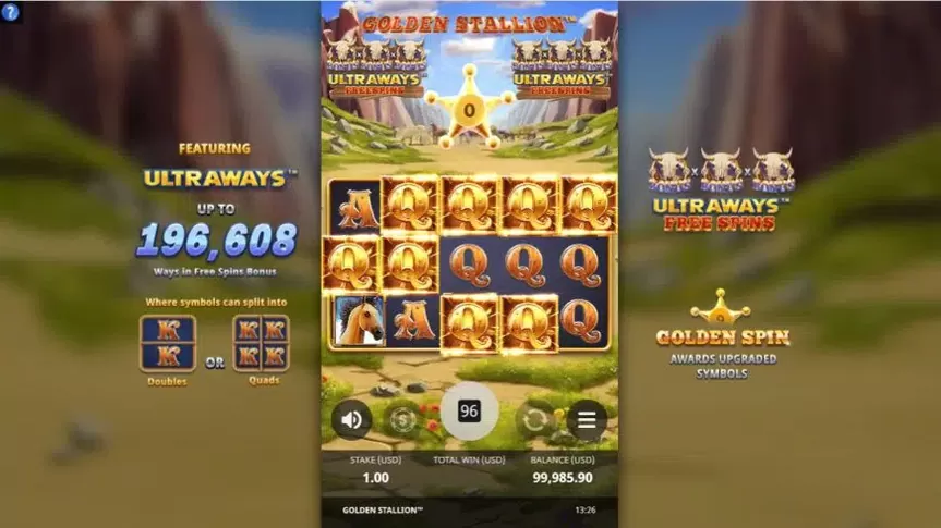 Golden Stallion slot screenshot 4