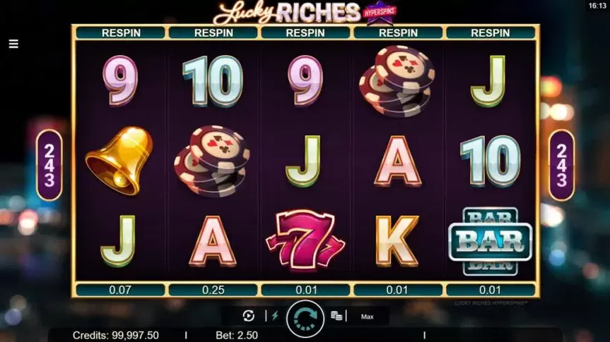 Lucky Riches Hyperspins slot screenshot 1