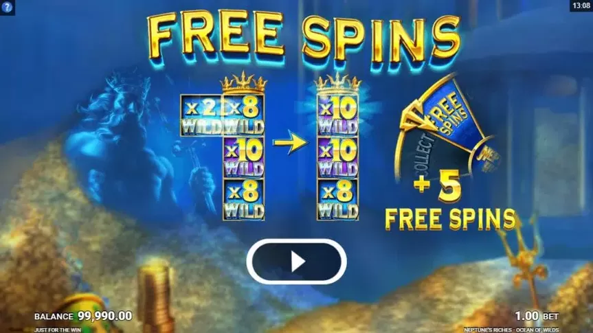 Neptune’s Riches: Ocean of Wilds slot screenshot 4