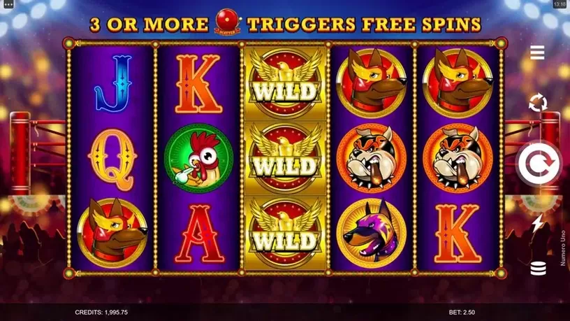 Numero Uno slot screenshot 1