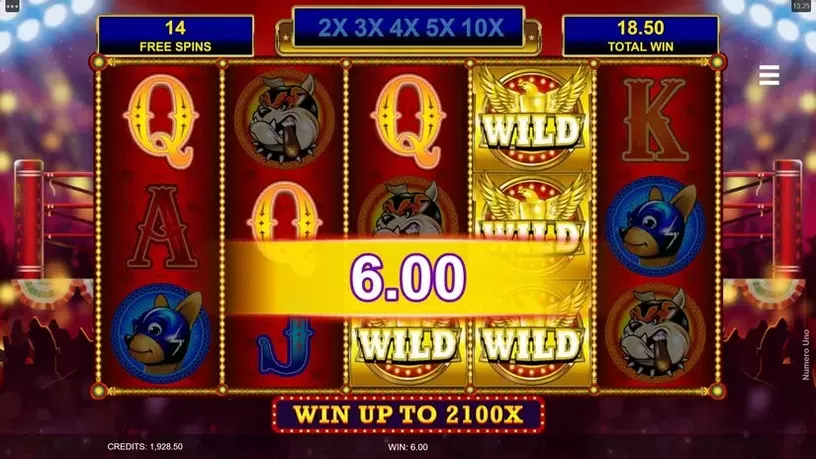 Numero Uno slot screenshot 7