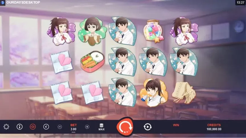 Our Days slot screenshot 1