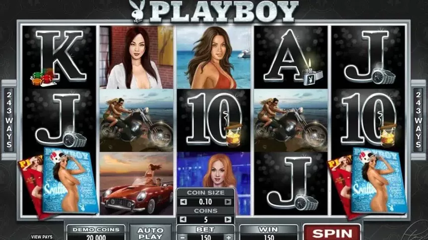 Playboy slot screenshot 1