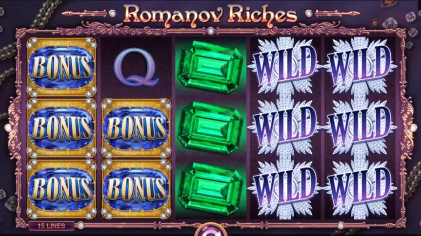 Romanov Riches slot screenshot 1