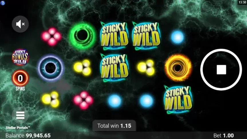 Stellar Portals slot screenshot 4