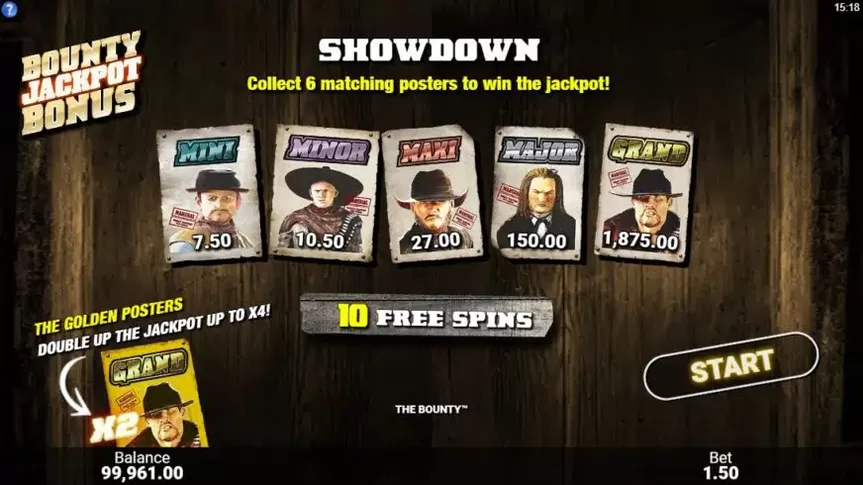 The Bounty slot screenshot 2