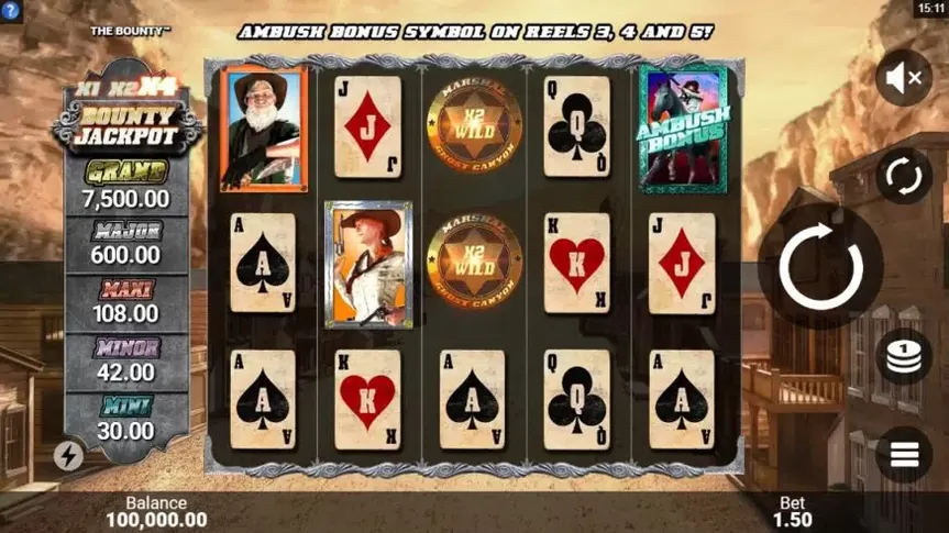 The Bounty slot screenshot 1