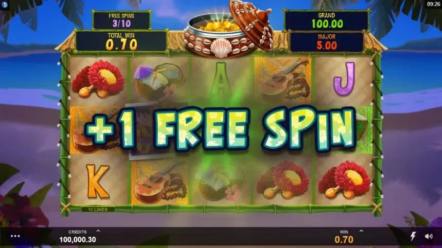 Tiki Mania slot screenshot 5
