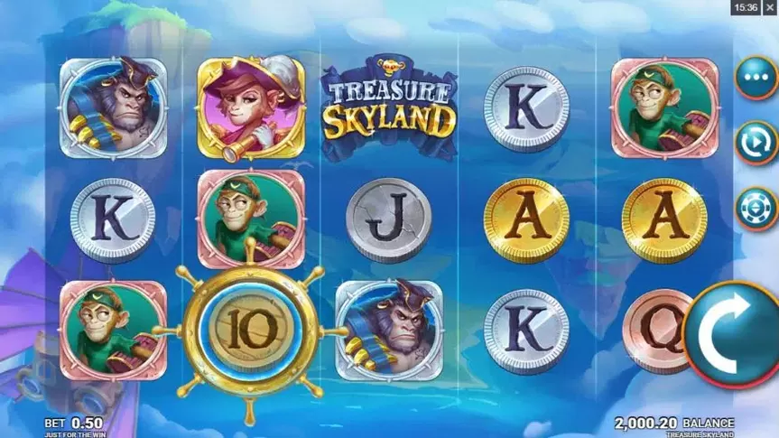 Treasure Skyland slot screenshot 1