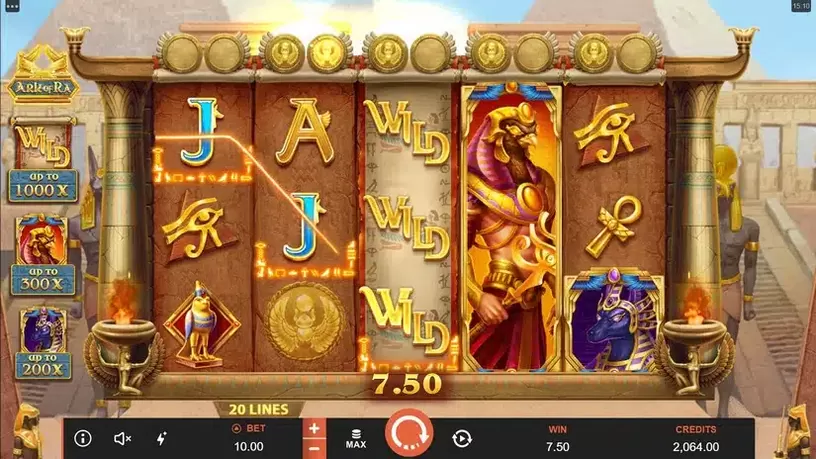 Ark of Ra slot screenshot 2