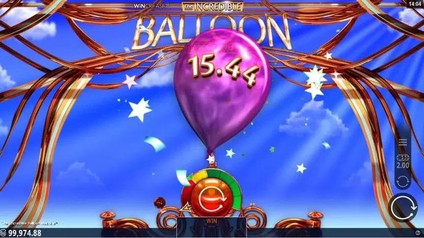 Incredible Balloon Machine slot screenshot 4