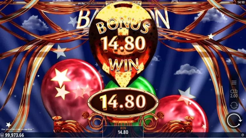Incredible Balloon Machine slot screenshot 8