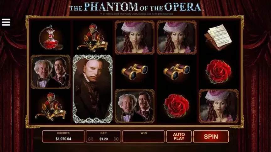 The Phantom of the Opera slot screenshot 3