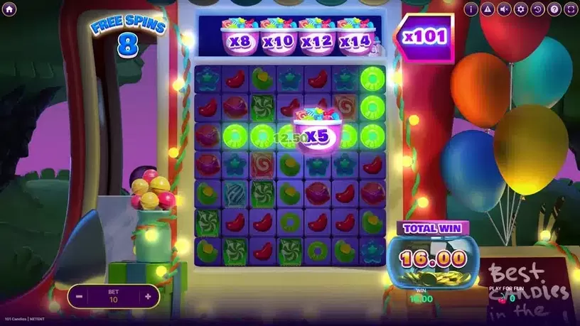 101 Candies slot screenshot 4