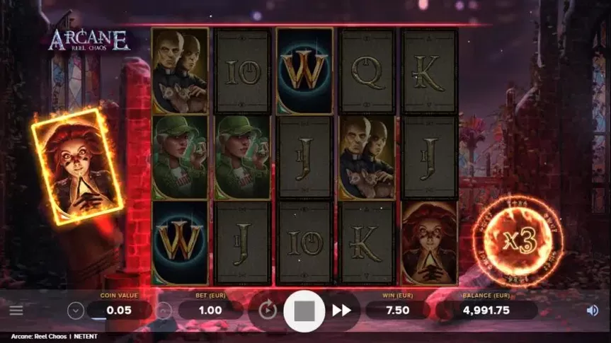 Arcane Reel Chaos slot screenshot 3