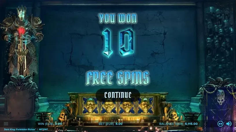 Dark King: Forbidden Riches slot screenshot 5