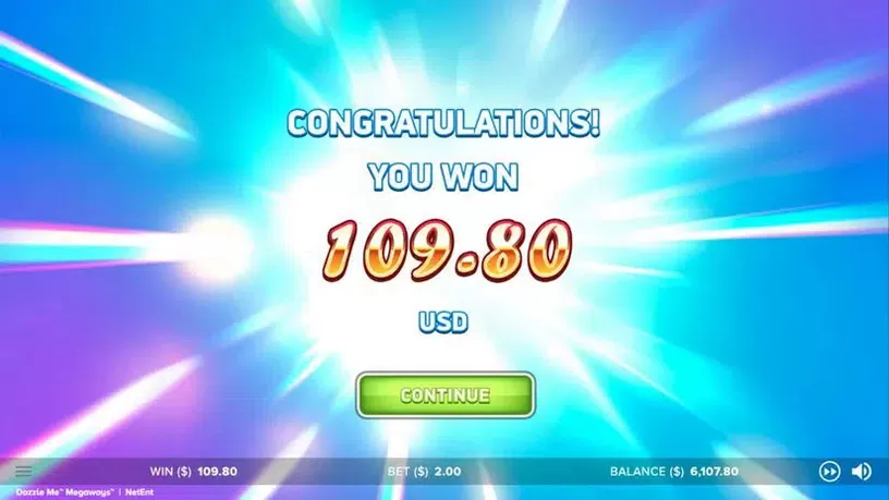 Dazzle Me Megaways slot screenshot 6