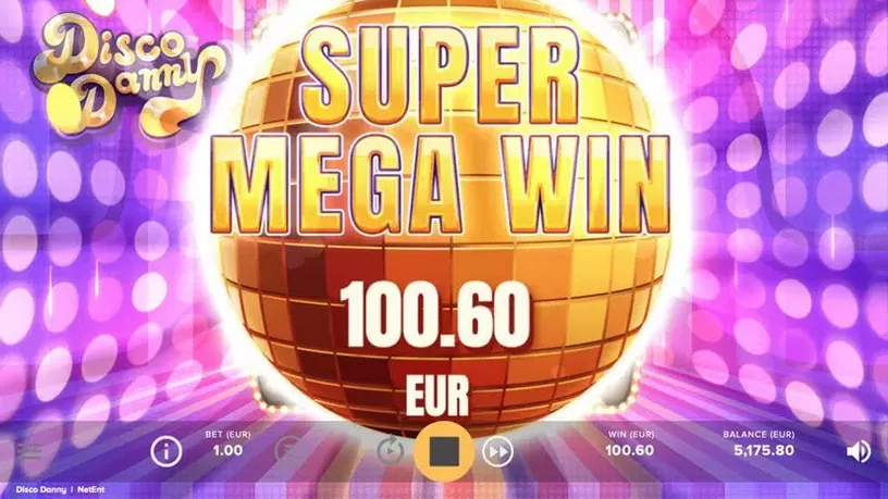 Disco Danny slot screenshot 4