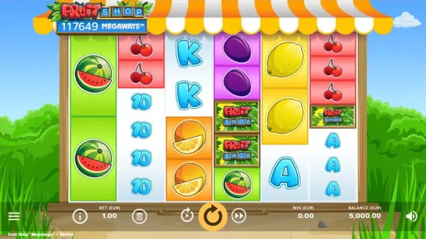 Fruit Shop MegaWays slot screenshot 1