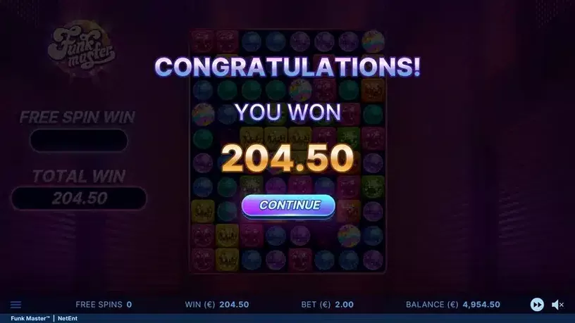 Funk Master slot screenshot 8