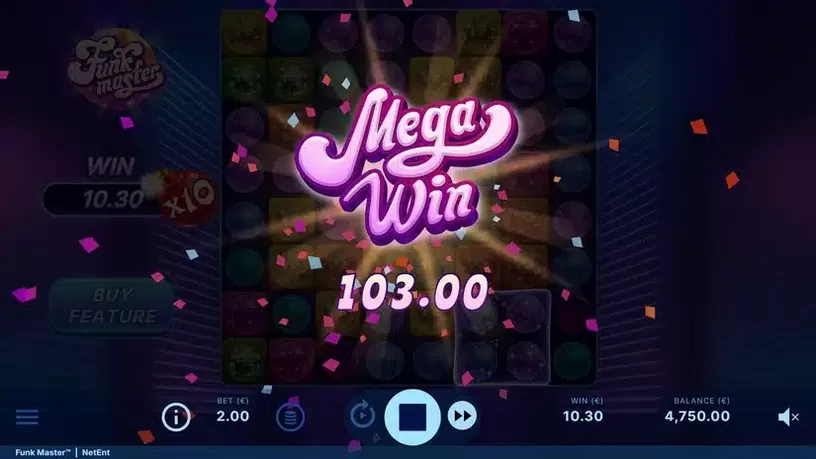 Funk Master slot screenshot 4