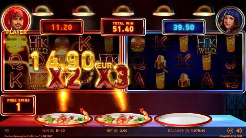 Gordon Ramsay Hell’s Kitchen slot screenshot 4