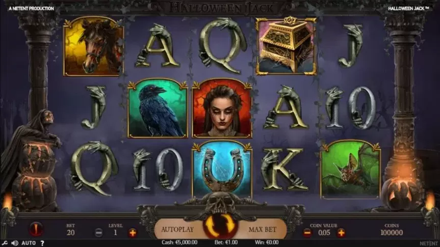 Halloween Jack slot screenshot 1