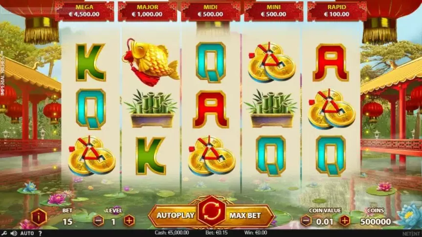 Imperial Riches slot screenshot 1