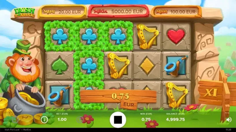 Irish Pot Luck slot screenshot 1