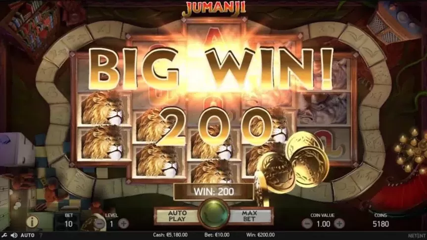 Jumanji™ slot screenshot 2
