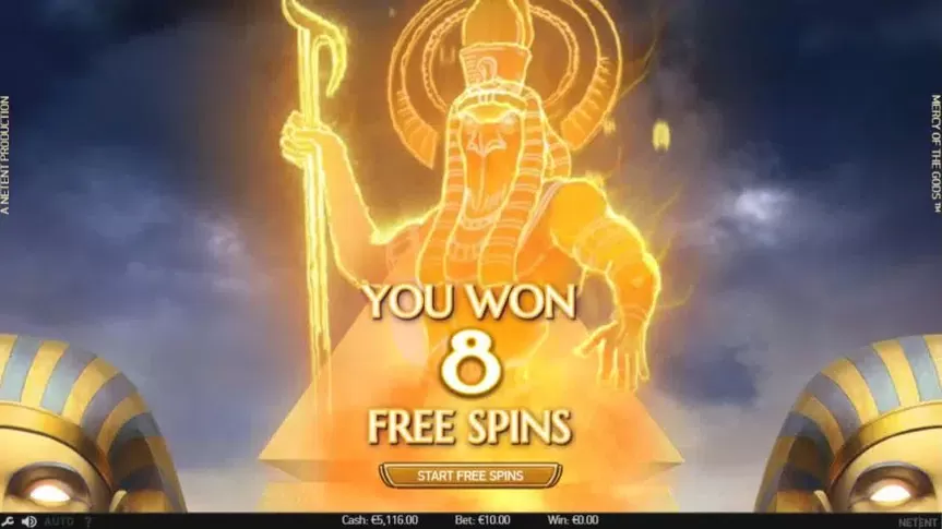 Mercy of the Gods slot screenshot 4
