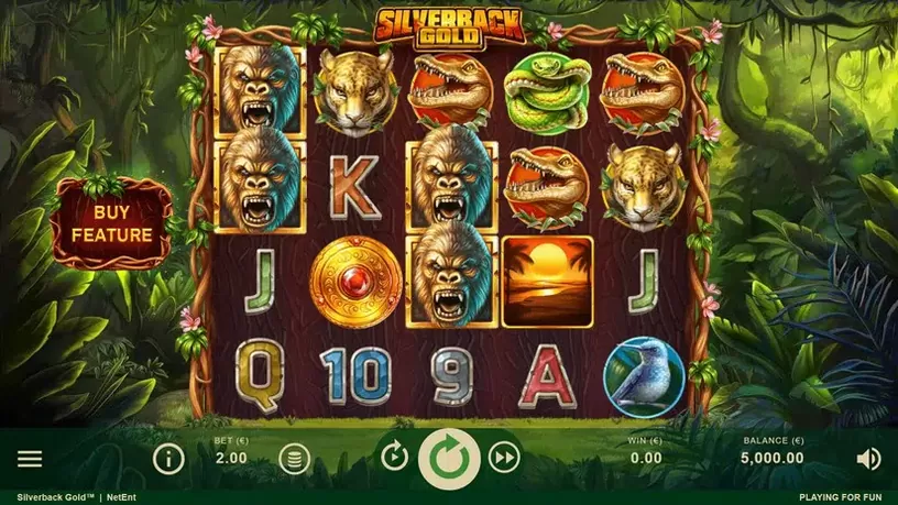 Silverback Gold slot screenshot 1