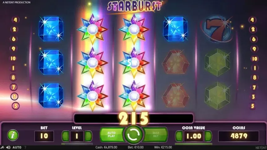 Starburst slot screenshot 3